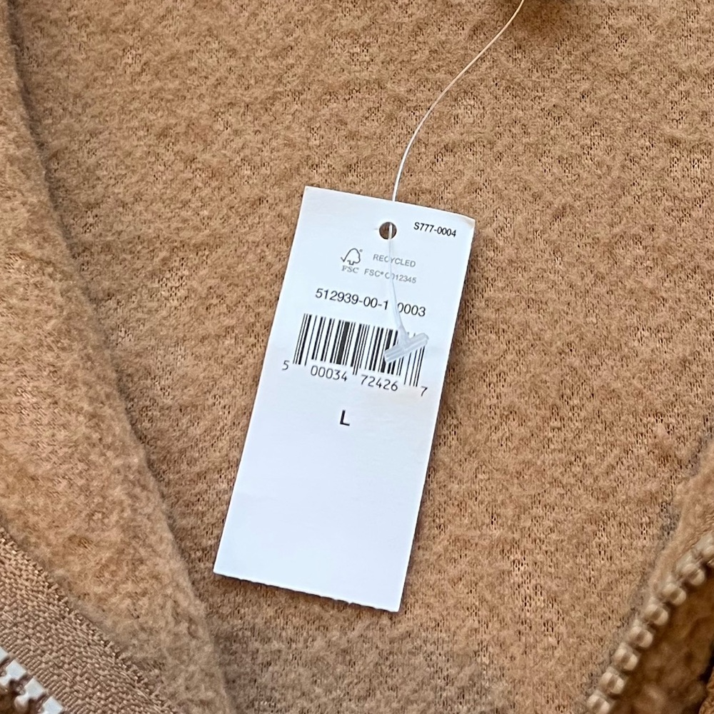 Gap Brown/Chestnut Fleece Vest - Men’s Size L - Picture 2 of 6